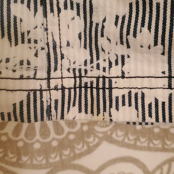 BDG striped floral denim skirt - Picture 4 of 4